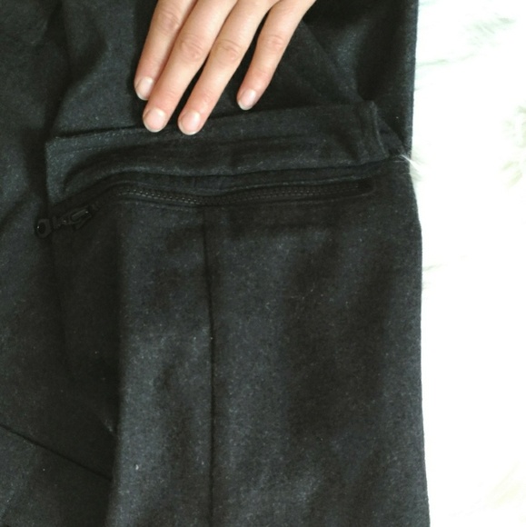 Sisley Dark Grey Wool Pants - Picture 4 of 6